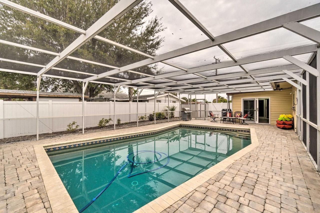 Home With Dock, Pool, Kayaks Walk To Palma Sola Bay Брадентън Екстериор снимка
